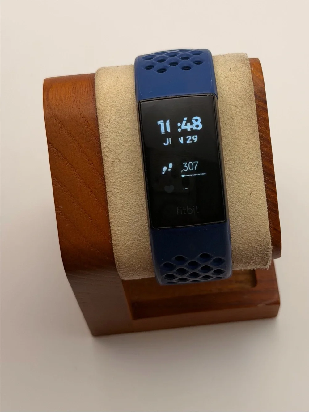 Fitbit Charge 4 Black/Blue, Tested, New Band, Charger Included